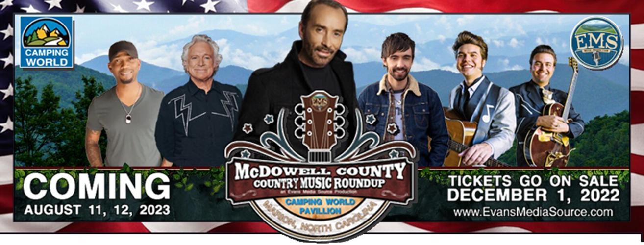 McDowell County to host back-to-back country, bluegrass festivals in August