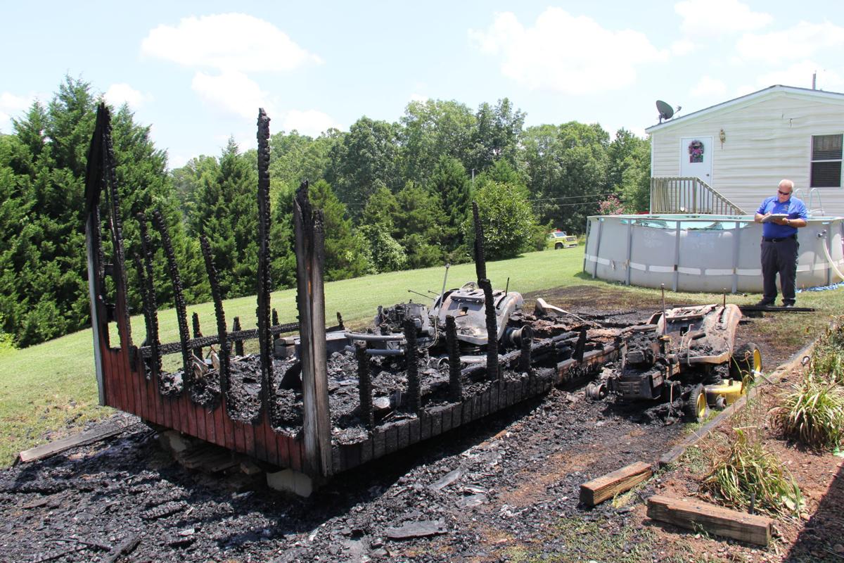 years after house burns down, family loses shed to fire