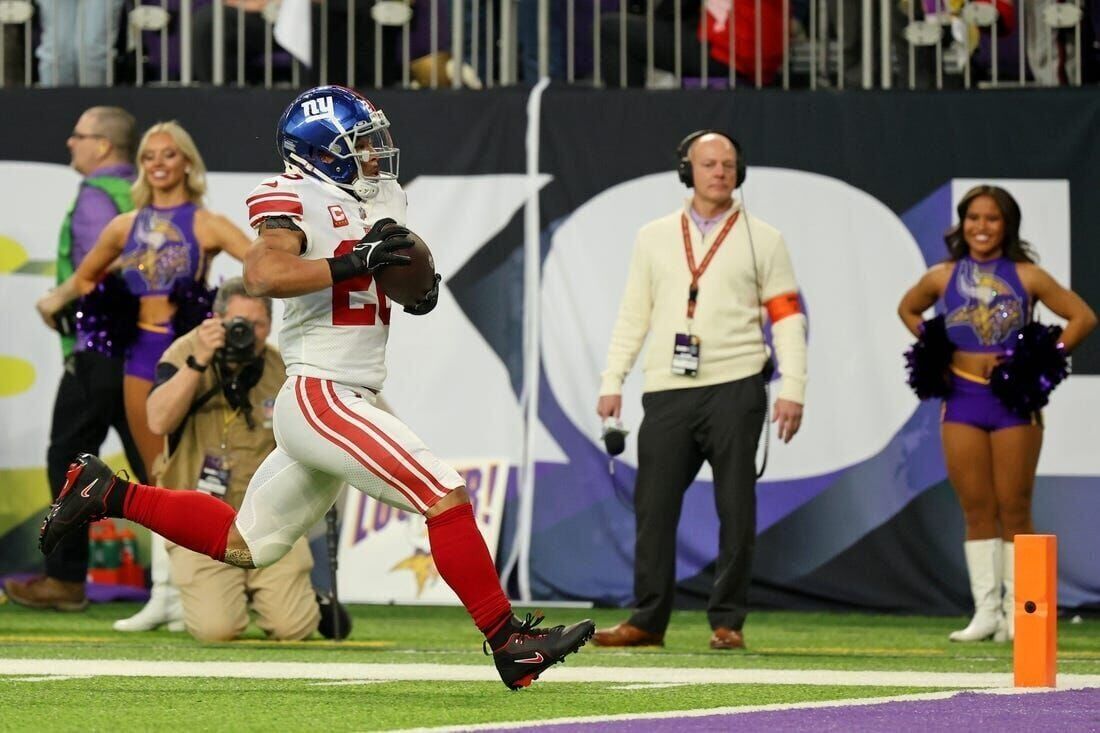 Giants Saquon Barkley Offensive Rookie of the Year acceptance speech 