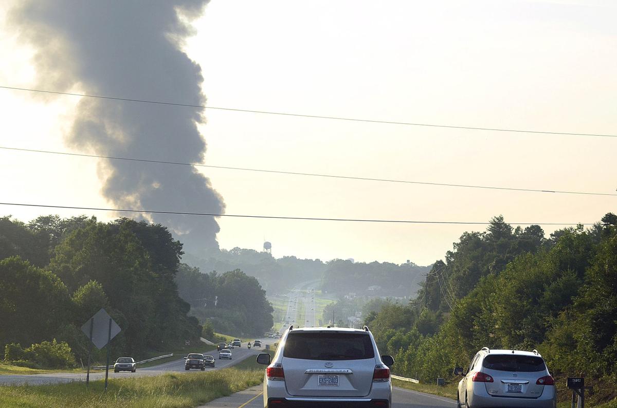 PHOTOS Shuford Mills fire