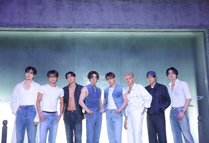 For the pop group ATEEZ, traveling around the world is a huge perk of their job. (Courtesy of KQ Entertainment)