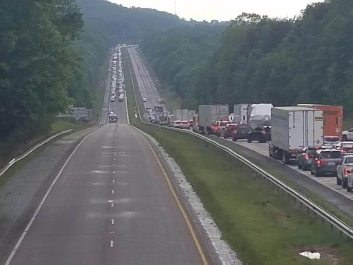 BREAKING I40 traffic at standstill near Exit 111 News