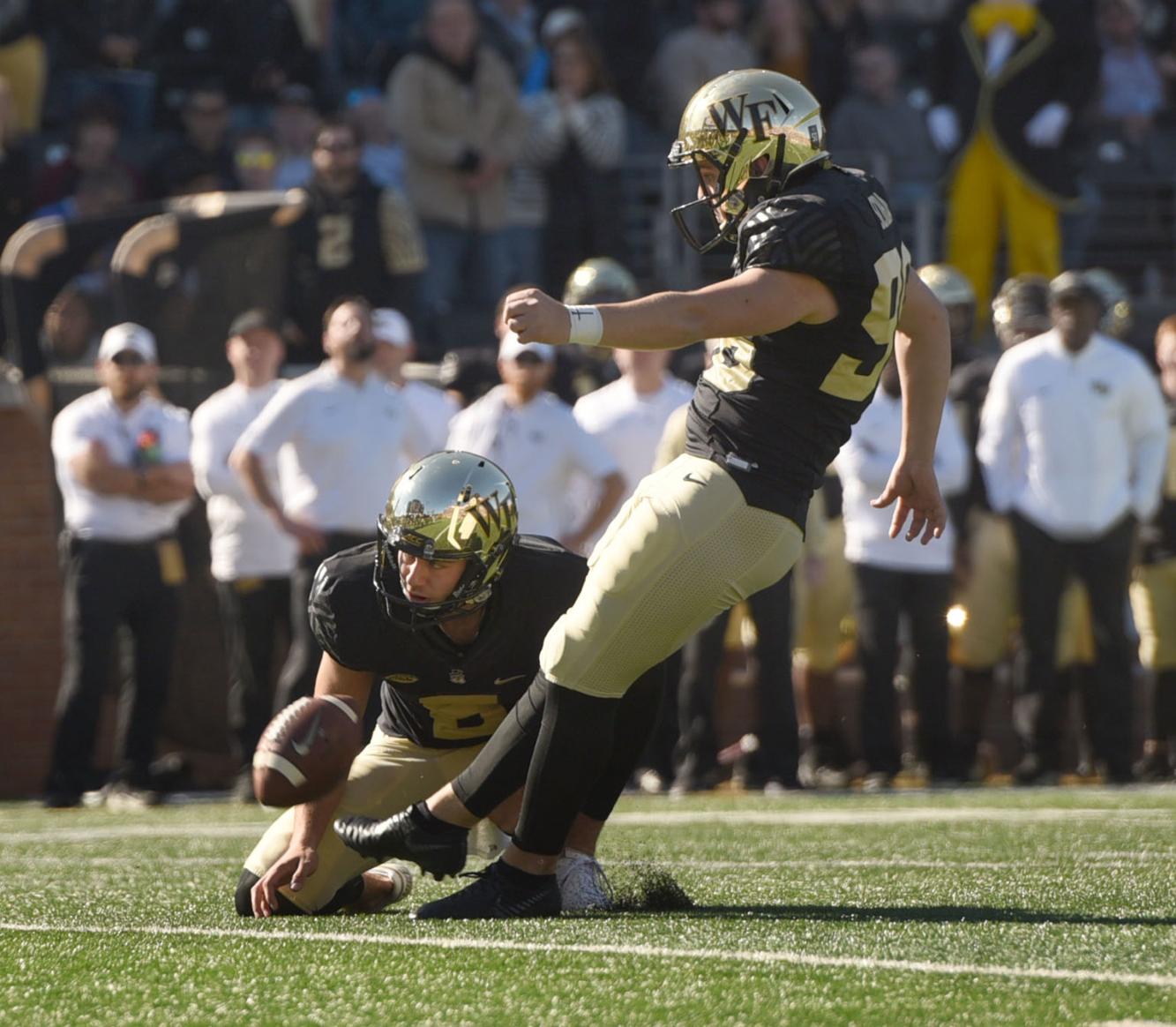 Pitt Wake Forest Football College Morganton