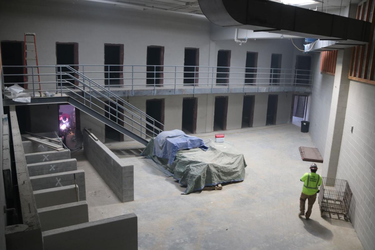 Moving Along Construction on new jail expected to wrap up in September