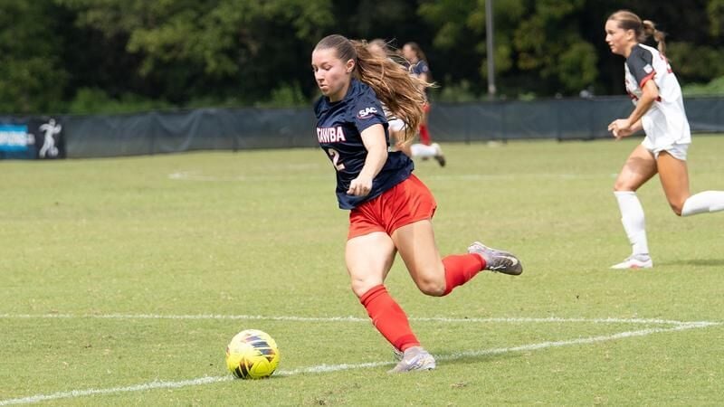 Eguren's Hat Trick Leads No. 10 Women's Soccer Past Tusculum, 5-1
