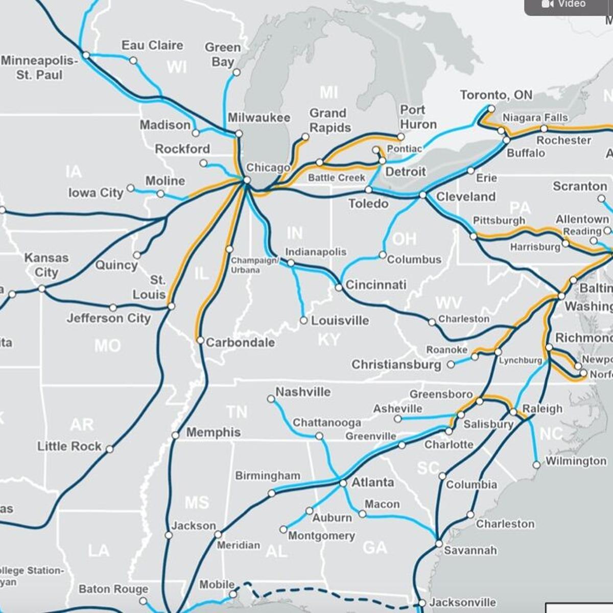 Path Rails Straight  U.S. Geological Survey