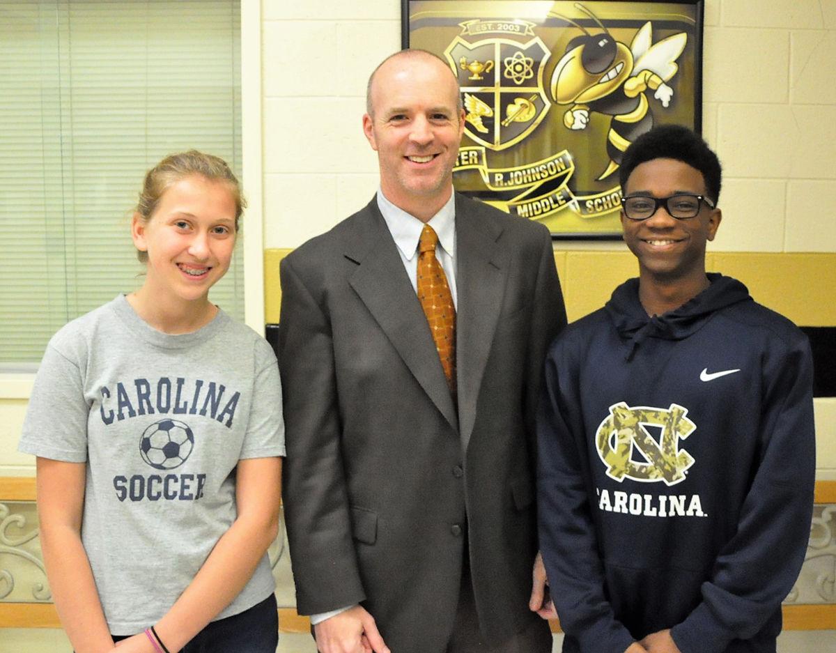 M.S. STUDENTATHLETES OF YEAR Kee, Conrad are Walter Johnson's winners