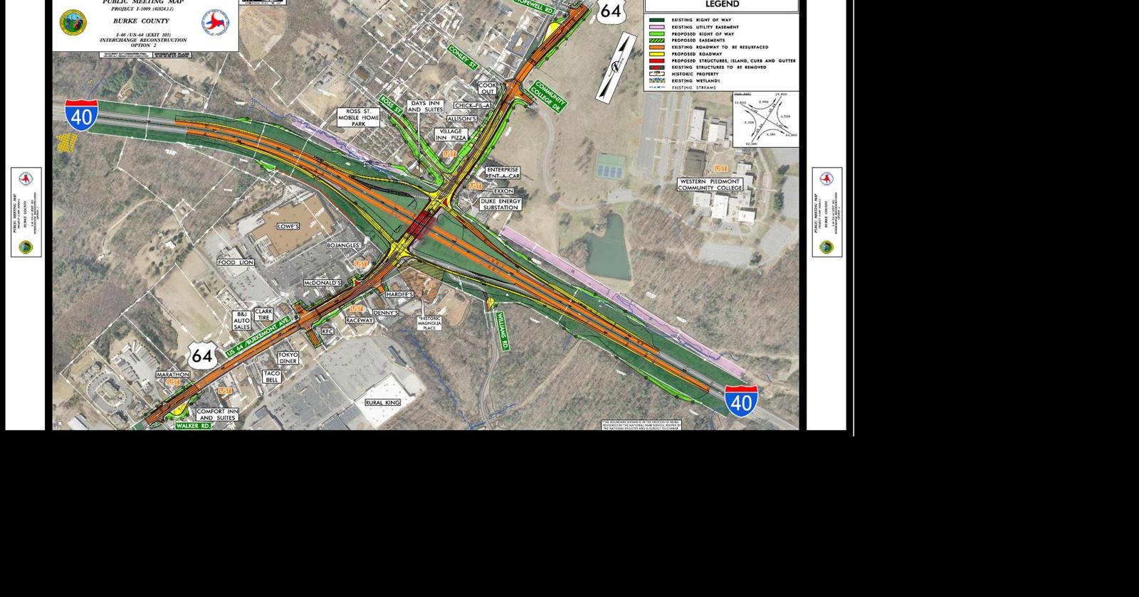 NCDOT chooses design for I-40 Exit 103