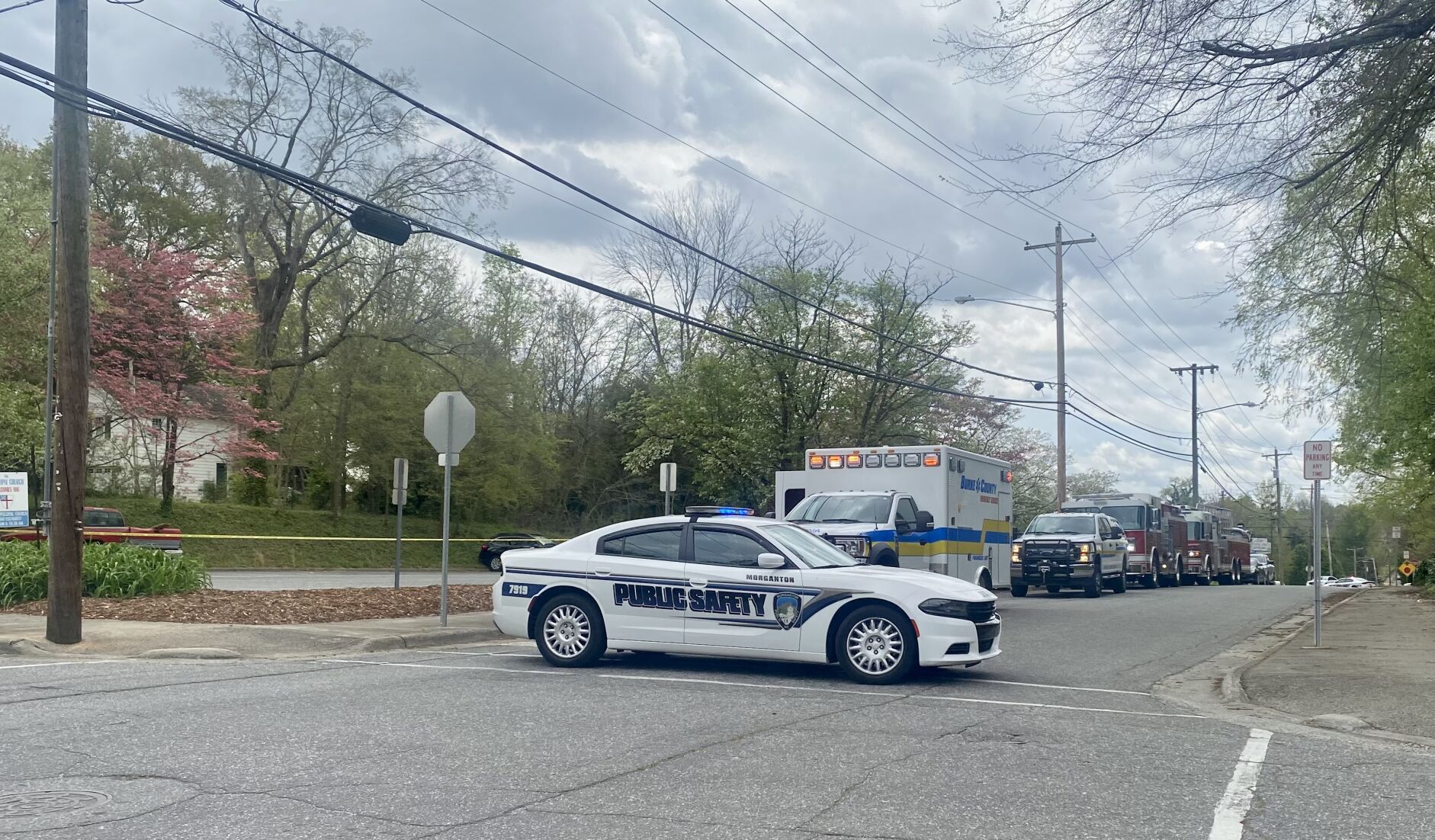 Death investigation underway after body found in car near library