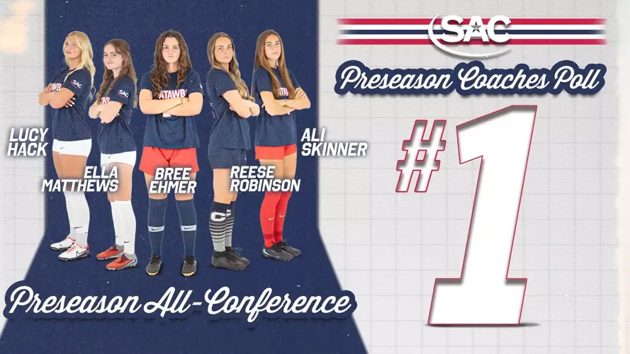 Women's Soccer Voted No. 1 in SAC Coaches' Poll; Five Named Preseason All-Conference