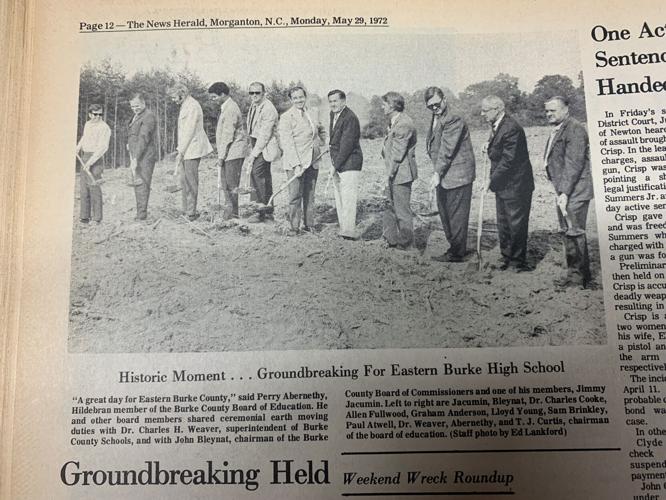 50 Years Ago in Burke County