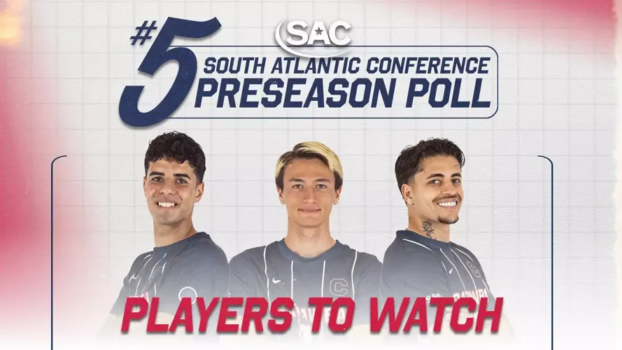 Men's Soccer Projected Fifth in SAC Preseason Coaches' Poll