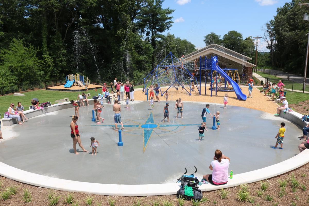 Valdese Downtown Park Opening Day