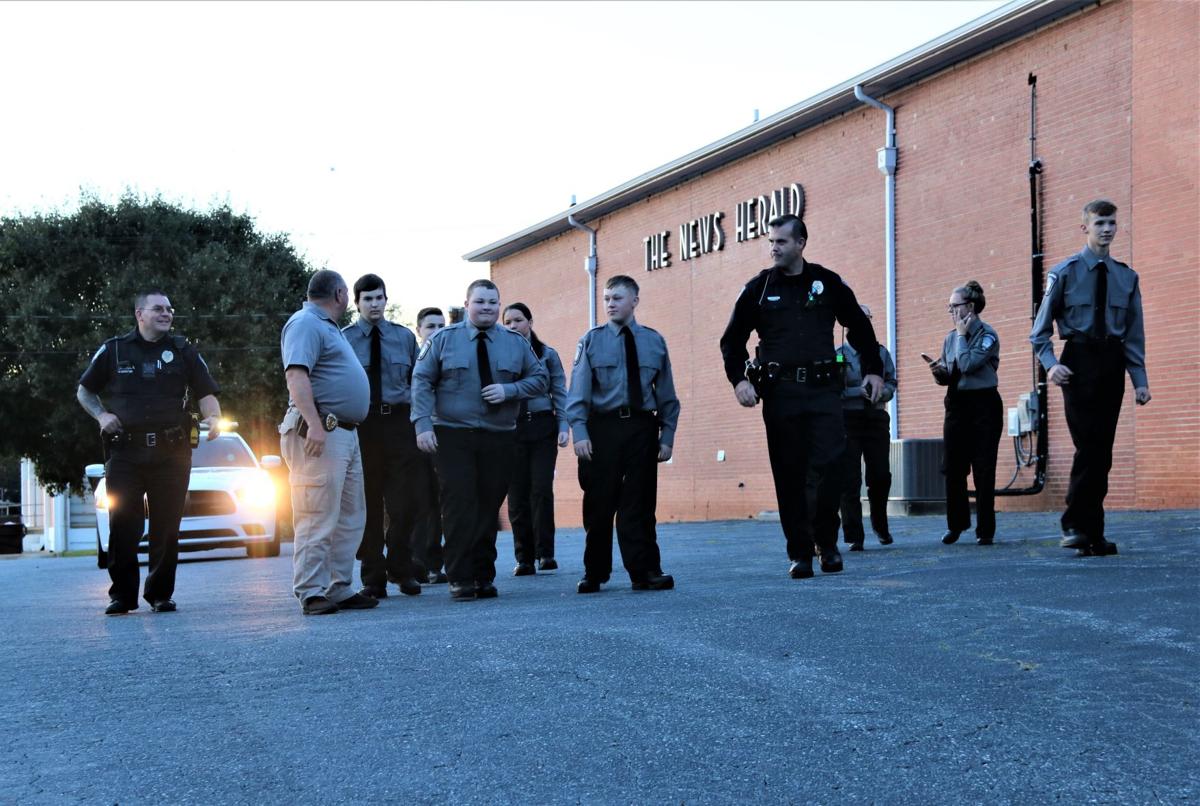 Explorers Program teaches students about law enforcement, firefighting