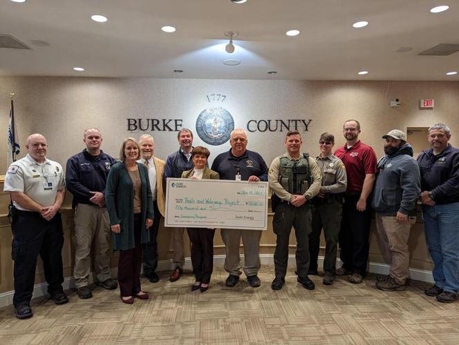 Duke Energy gives Burke, surrounding counties grant for emergency ...