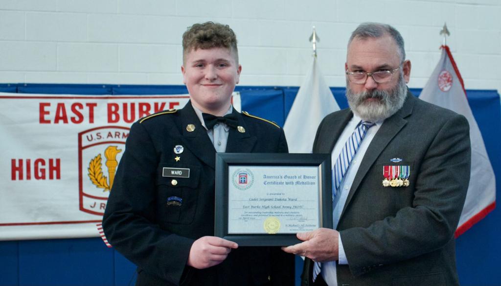 Cadets awarded for excellence in leadership, academics