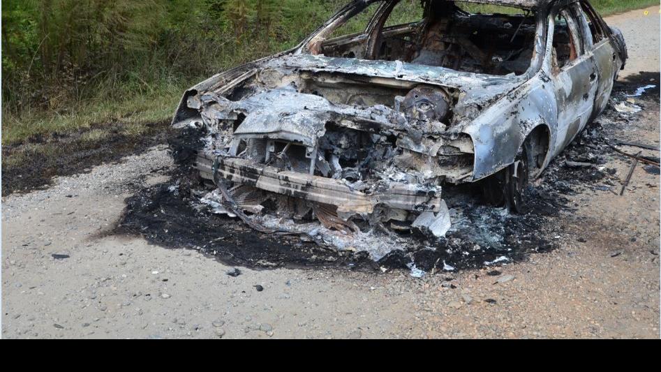 UPDATE: See photo of the burned vehicle; Sheriff says remains