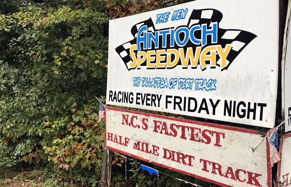 Antioch Speedway is on the market