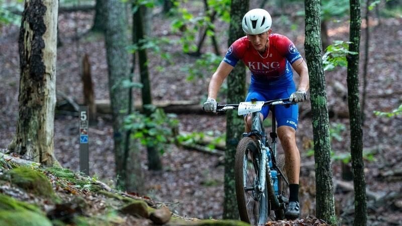 King Finishes Final Day of Cycling MTB National Championships