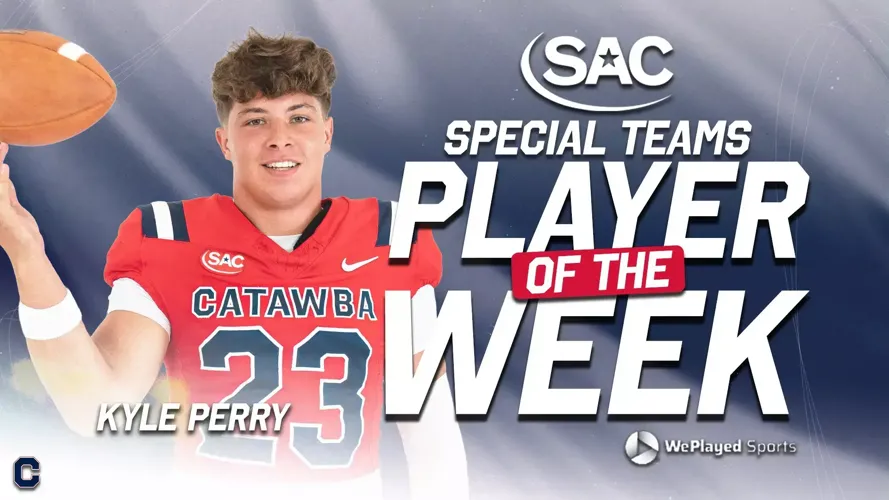 Perry Collects SAC Special Teams Player of the Week Honor