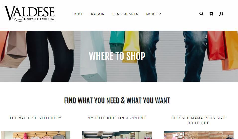 New website features local businesses