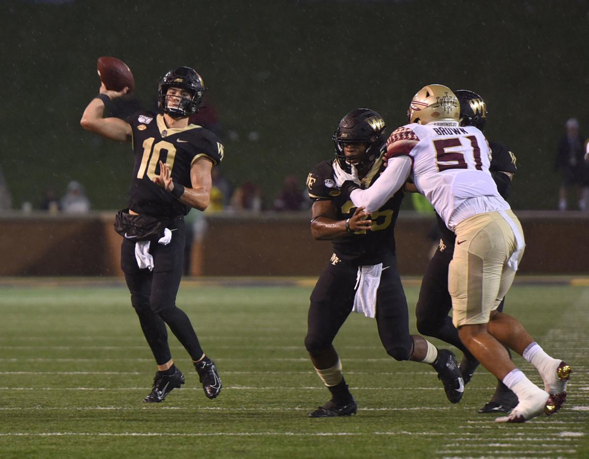 Sam Hartman enters spring practice as Wake Forest’s starting QB a