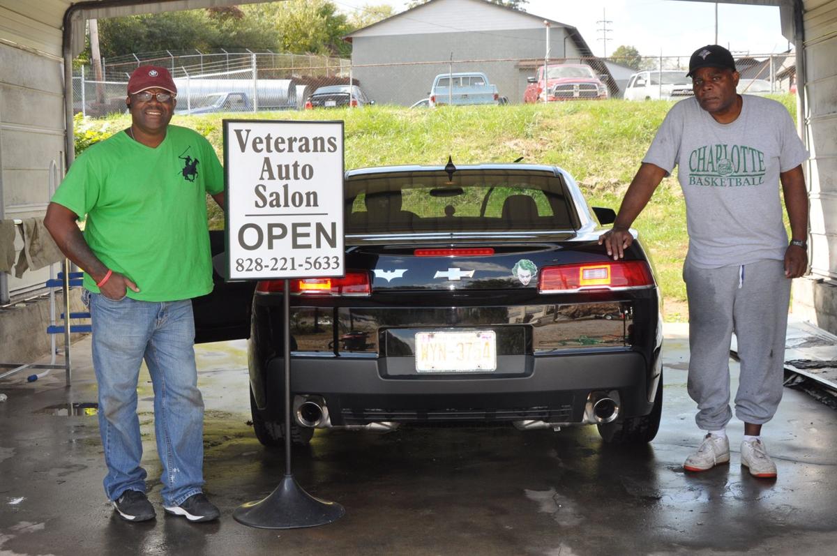 Veterans Auto Salon New business aims to shine up the lives of