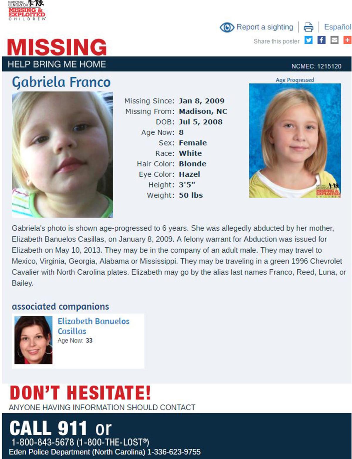 Wilmington Nc Missing Persons - 9xa308a