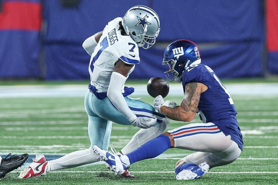 Dallas Cowboys cornerback Trevon Diggs during the game between the