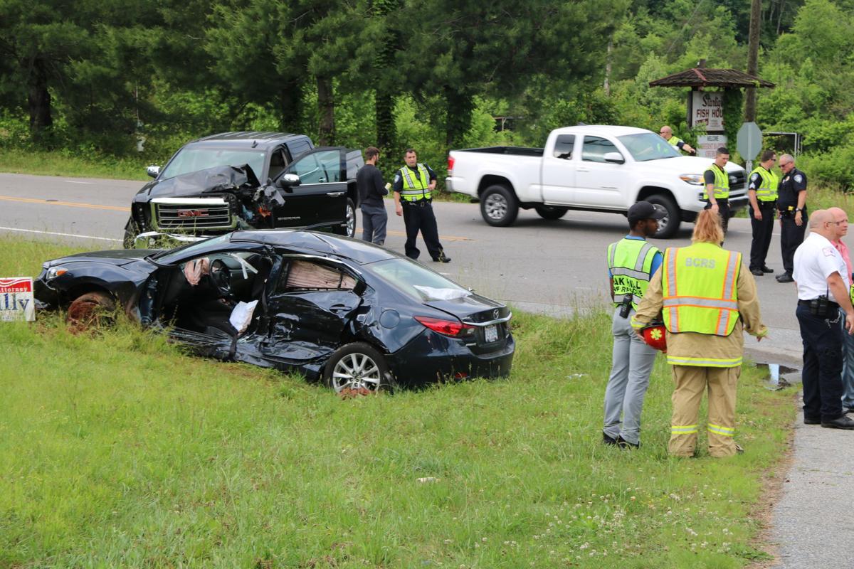 Woman injured in twovehicle wreck News