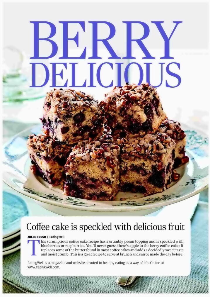 Rhubarb Berry Coffee Cake Recipe: How to Make It