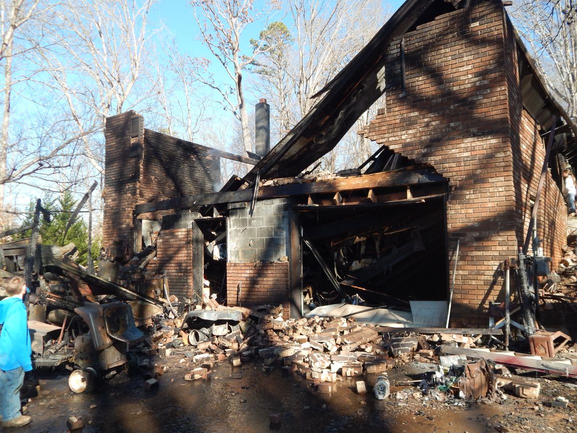 Fire destroys home Latest Headlines