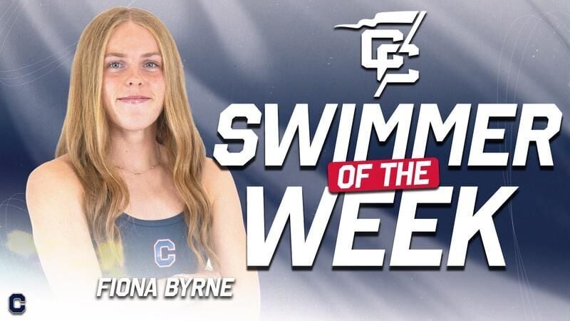 Byrne Earns Conference Carolinas Women's Swimmer of the Week Honors