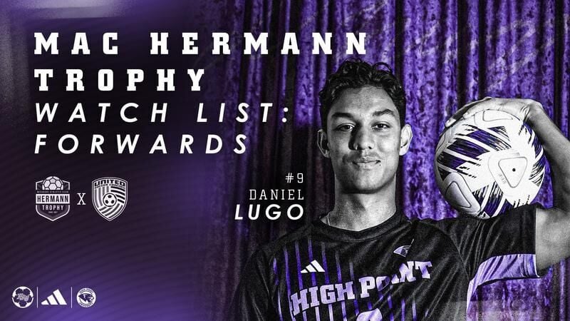 Lugo Named to MAC Hermann Trophy Forward Watch List