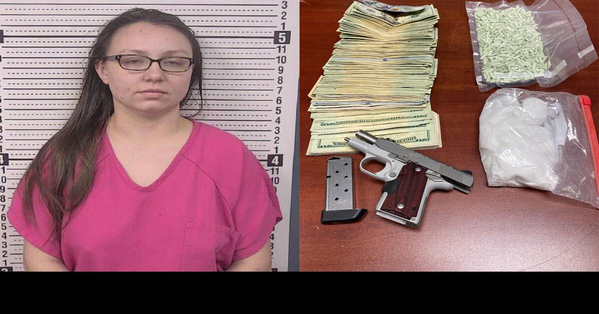 woman charged for meth trafficking after Valentine's Day arrest