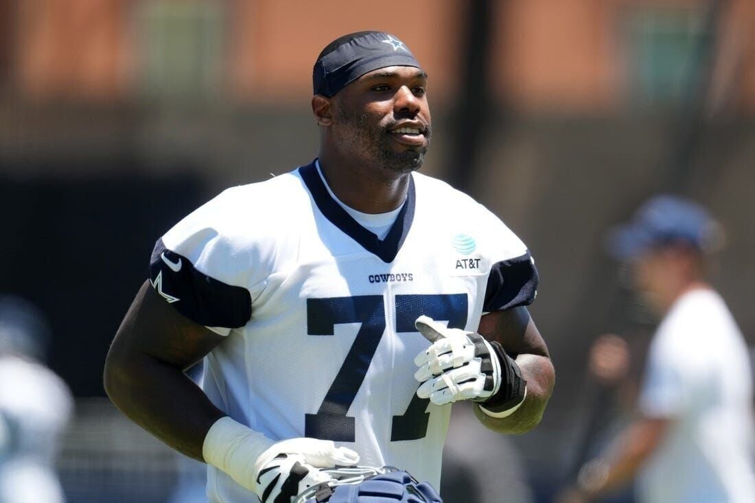 Cowboys add LT Tyron Smith (ankle) to injury report