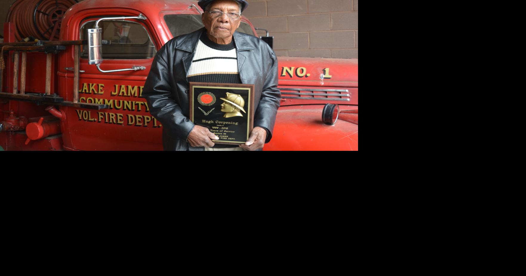 Firefighter reaches milestone of service, keeps going