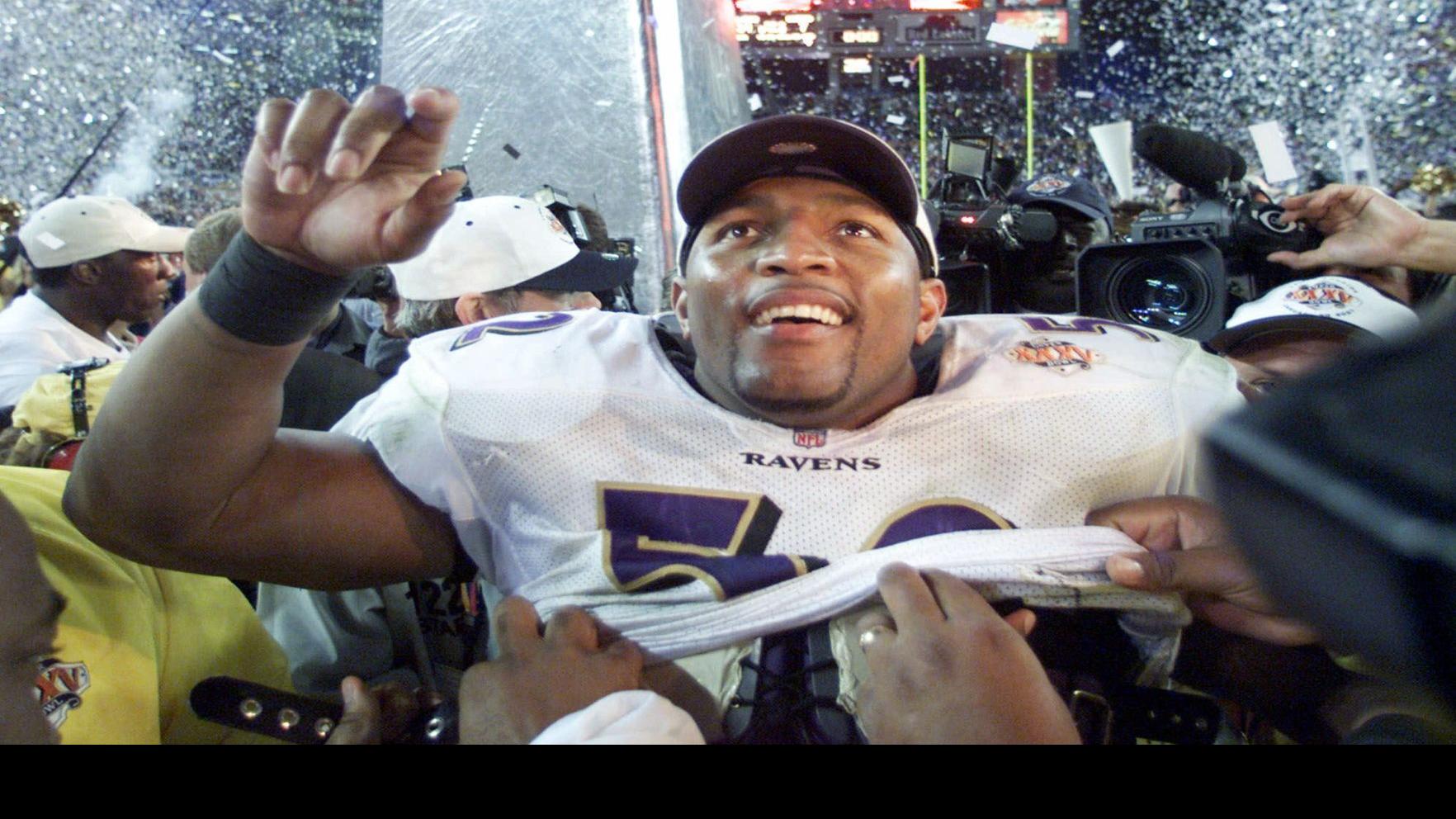 Super Bowl XXXV: Baltimore Ravens 34, NY Giants 7 — Ray Lewis