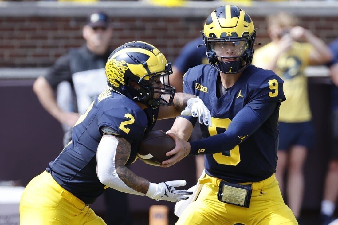 There's a new Tom Brady at Michigan and he runs track