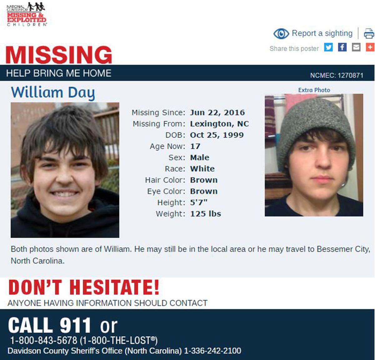 North Carolina Missing Persons Gallery