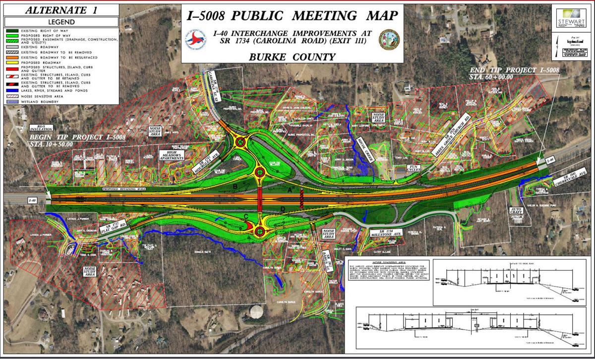 Plans for I-40 exits in Burke County decided | News ... Plans for I-40 exits in Burke County decided | News ...