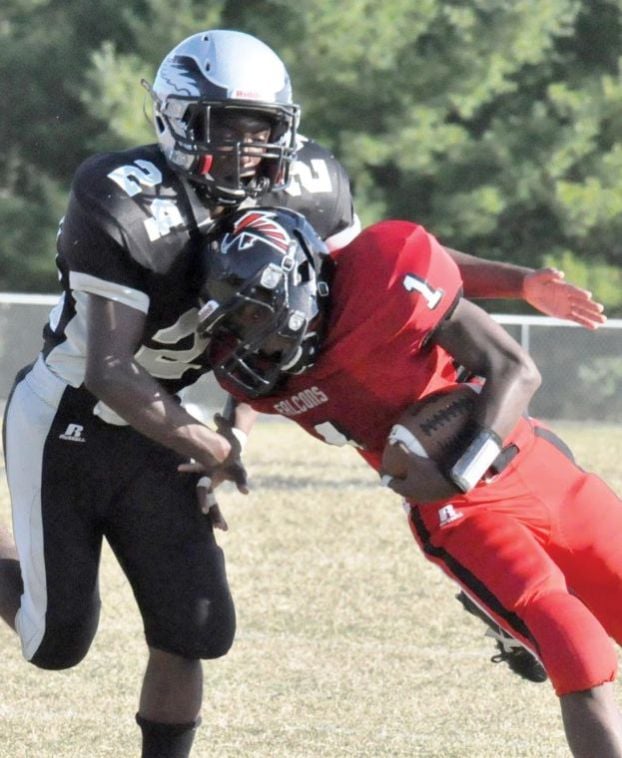 Heritage football tops Table Rock in battle between last year's champs