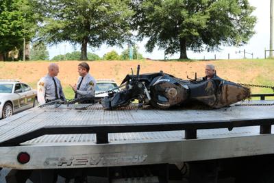 wreck morganton sanders whose inspecting patrolman sgt speaks killed pictured driver motorcycle another right after