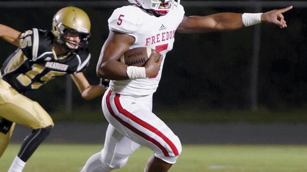 Freedom S Emmons Named To Shrine Bowl Roster Sports Morganton Com