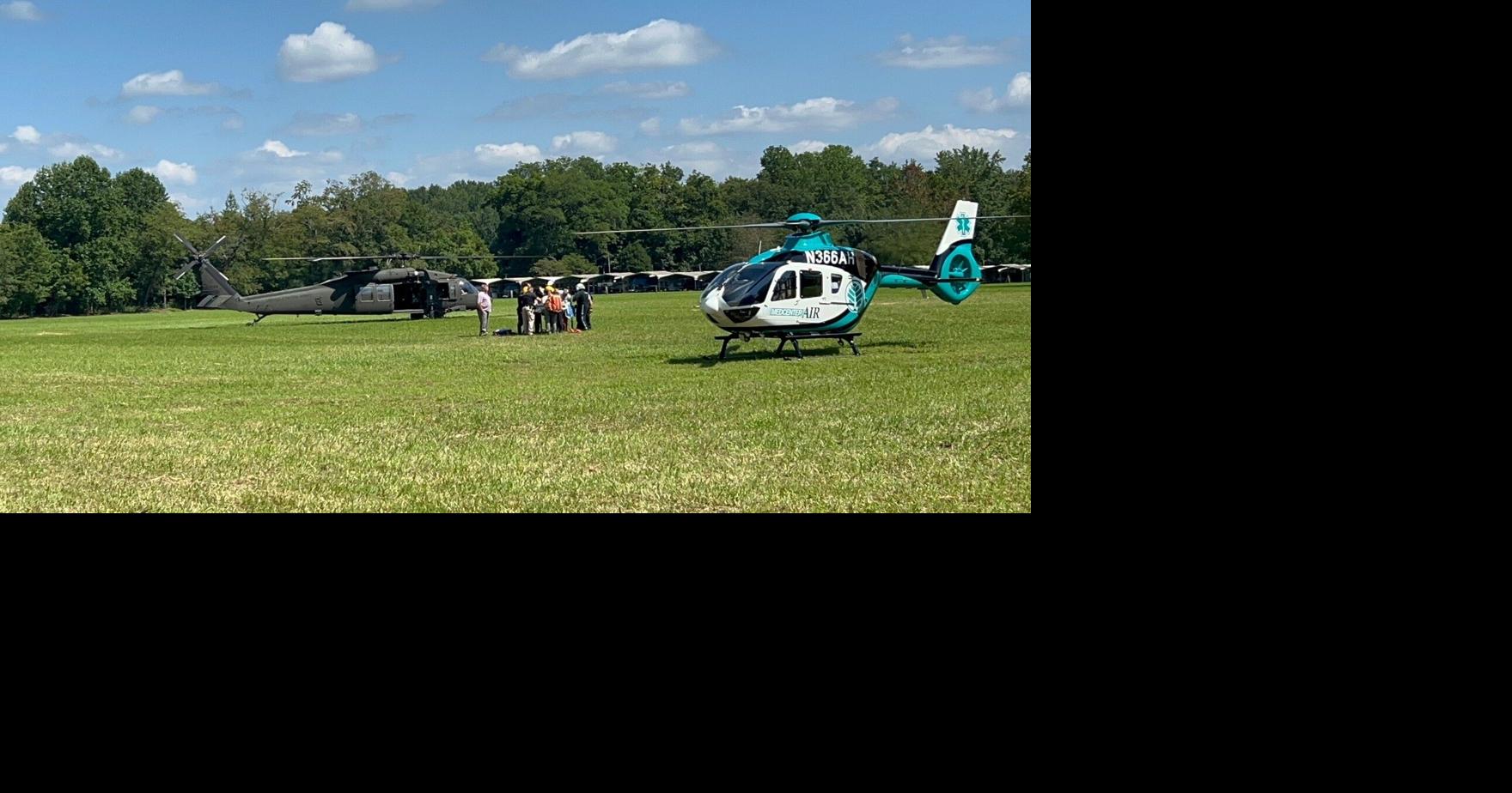 Black Hawk helicopter flies injured man out of Linville Gorge after fall from Shortoff Mountain