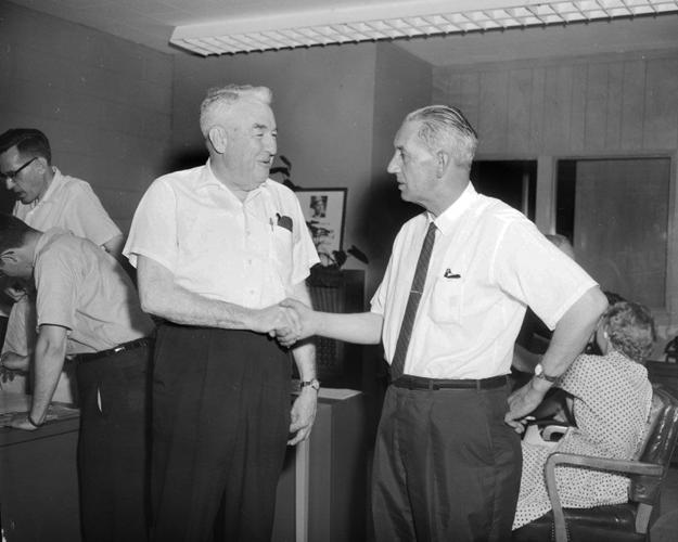 Sen. Sam w/ Bob Byrd photo
