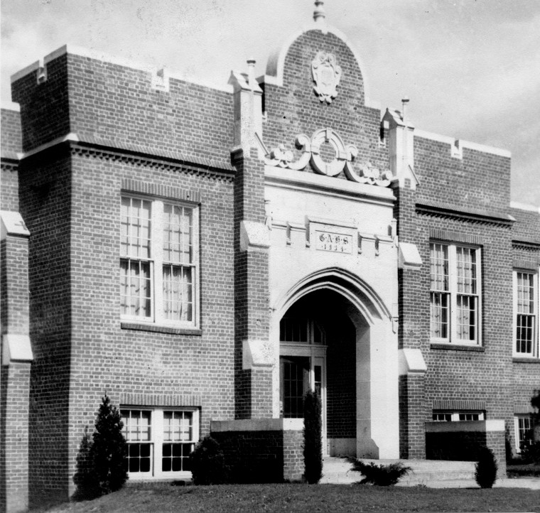 The building of Glen Alpine High School News