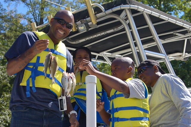 Reel in the fun fishing at a Virginia State Park