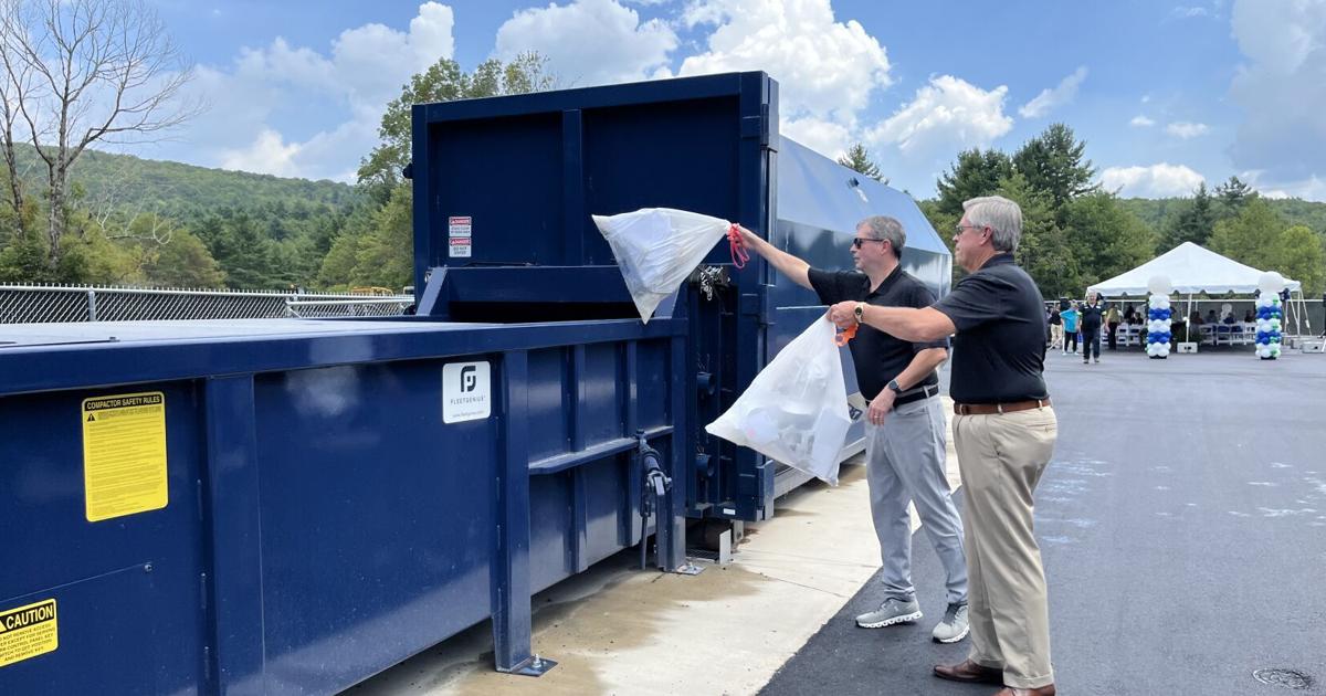 Jonas Ridge Mall Jonas Ridge trash and recycling convenience center officially opened