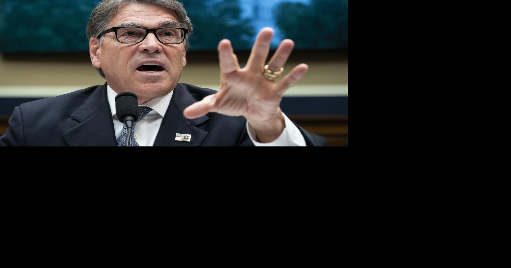 Rick Perry formally named as energy secretary in Trump Cabinet